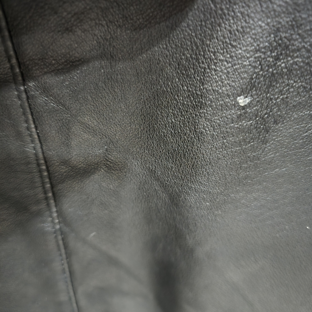 Collezione Leather Coat Mens Sz 4XLT Black - Picture 5 of 13
